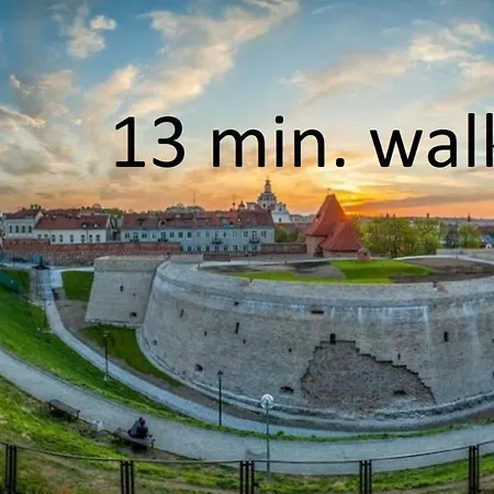 Fireplace, Cable Tv, Parking, Autonomous Heating, Historic Old Town, Top 30 Places To See In 20min Walk, Self Check-in, Local Advice, Fast Wifi, Safe Neighborhood, 2019 Newly Restored Building, Quiet-soundproof Walls, Local Tips, Queen Bed, Fully Equ Vilnius