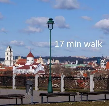 Fireplace, Cable Tv, Parking, Autonomous Heating, Historic Old Town, Top 30 Places To See In 20min Walk, Self Check-in, Local Advice, Fast Wifi, Safe Neighborhood, 2019 Newly Restored Building, Quiet-soundproof Walls, Local Tips, Queen Bed, Fully Equ Apartment Vilnius
